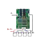 4S 20A Balanslı Alüminyum Soğutmalı BMS