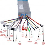 48V/1000W Brusless / Fırçasız Motor Beyni (Controlör)