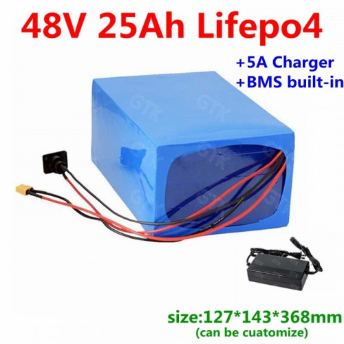 48 V 25 Ah LiFePo4 Pil