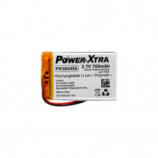Power-Xtra PX383450 - 3.7V 700 mAh Li-Polymer Pil-Devreli-1.5A