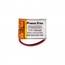 Power-Xtra PX402025 - 3.7V 150 mAh Li-Polymer Pil -Devreli-1.5A