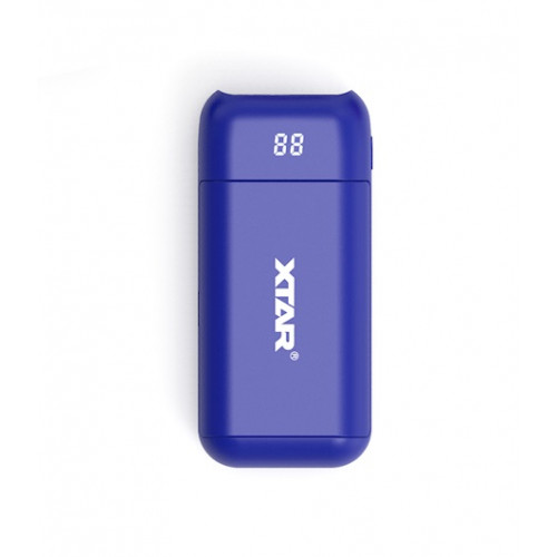  Xtar PB2 - Power Bank ve Taşınabilir Li-ion Şarj Cihazı - Mavi / 2li