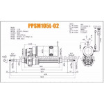 24V/ 800W ENGELİ ARABA İÇİN TRANSAXLE  MOTOR